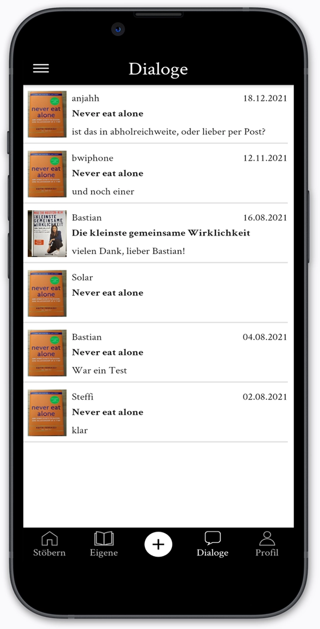 BookSharing Screenshot